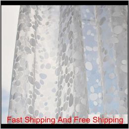 Ufriday PVC 3D Curtain de douche étanche 3D