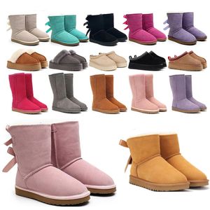 UG Boots Australia Tasman Slippers Designer Boots d'hiver Bottes de neige Boots Ultra Mini Boots Australie Boots Mentiers Boots Mentes Femme Femme Bottes High Boots Boots avec boîte