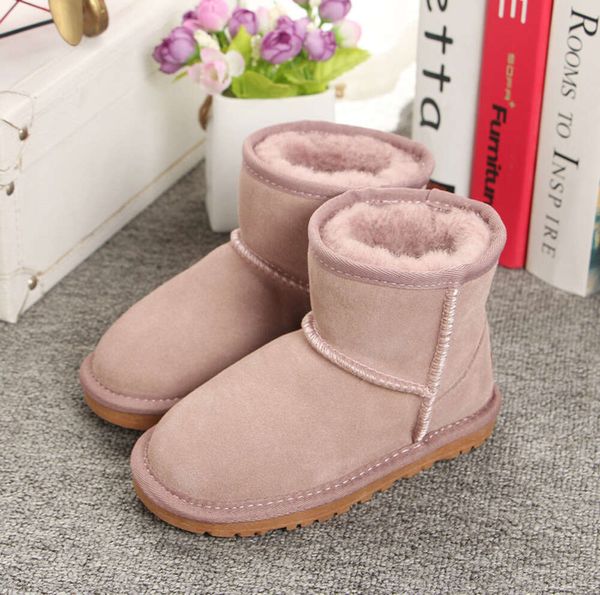 UG G Sale Hot Sale- Vender marca de marca Shoes Botas para niñas Botas Invierno Tobillo Cálido Tobillo Niños Nieves Snow Children's Plush