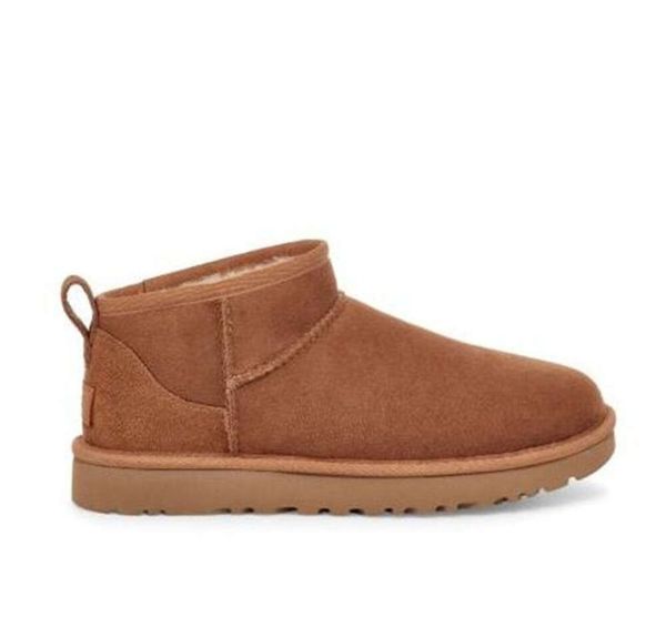 Ugges Mulheres Ultra Mini Botas de Neve U F22 Inverno Novos Produtos Tornozelo Macio e Confortável Pele de Carneiro Mantenha Quente Pelúcia com Cartão Saco de Pó Bons Presentes Austrália 667ess