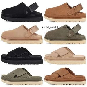 Uggg Slipper Goldenstar Designer Sandale Femmes célèbres Femmes Clogs Slides Slipper Uggg Plans de planchers Chaussures de chambre femme Uggslipper Ladies 24SS 670