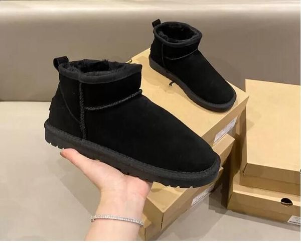 uggse mujer Botas de nieve Australia Mini botas clásicas Hombres Mujeres Tobillo Nieves Moda ultra plataforma Granate Reno Color uggsily Botas cálidas