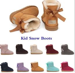 Uggsity 2024 Neue Boots Kinder Australien Schneeschuh Designer Kinder Schuhe Winter Klassiker Ultra Mini Botton Baby Jungen Mädchen Knöchelstiefel Kid Gh222