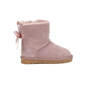 UGGsity Nieuwe Kinderlaarzen Australië Sneeuw Designer Kinderschoenen Winter Klassieke Ultra Mini Boot Botton Baby Jongens Meisjes Enkellaarsjes Kid Bont Suède YU6613