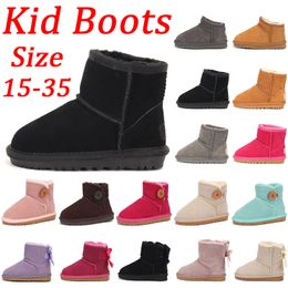 Livraison gratuite uggskid Mini Boot Baby Boys Girls ug uggssy Booties Ultra Australia Kid Snow Boot Designer Chaussures pour tout-petits Hiver uggsboot tasman Australie Kids Boots