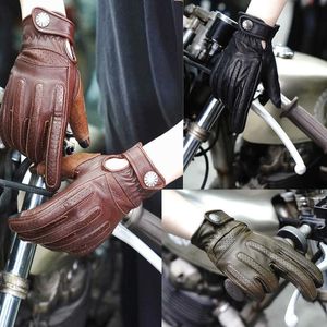 UglyBros rétro gants de Moto en cuir véritable gants de moto confort sûr respirant gants d'équitation en plein air Guantes Moto H1022