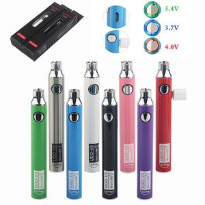 UGO-V3 VAPE-batterijen 900mAH 510 Draad Verwarm Vaporizer Pen Batterij Variabele Voltage met Micro USB-kabel voor Atomizer-cartridges