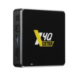 Ugoos X4Q Extra S905X4-J 4G 128G Smart Android 11 TV Box LPDDR4 2.4G / 5G WiFi 1000M SPDIF B-T set-top box