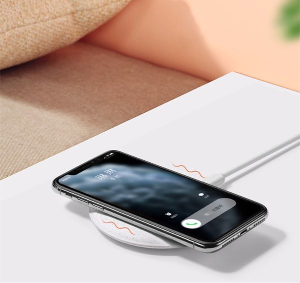 Chargeur sans fil Ugreen pour téléphone 8/X/8 Plus 10W Qi chargeur de charge sans fil rapide chargeur sans fil pour Samsung Galaxy S8/S7/S8 +