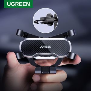 Ugreen avec crochet Gravity Car Mobile Air Air Mount support support de téléphone portable 12 Xiaomi 10