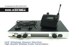 UHF Professional EW300 IEM G3 Monitor Wireless System met Bodypack -zender in oorstereo voor live vocalen Stage Performance5740468