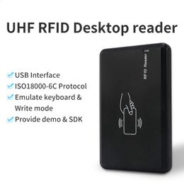 UHF RFID 860960Mhz ISO1800063 EPC C1GEN2 lezer en schrijver kaart coderen met mini-USB-interface 240123