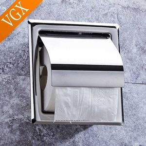 UIOW TOPPORT DES POPIÈRES VGX PROPRIÉTÉ DE PAPIER DE Toilet intégré Boîte de tissus en roule