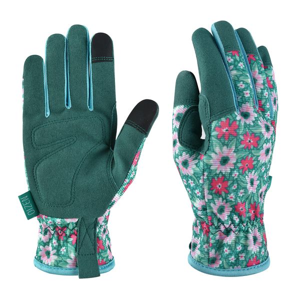 uitrustingen 1 paire de gants de jardinage pour le désherbage, le travail, le creusement, la plantation, les gants de jardinage pour femmes, légers et respirants, écran tactile