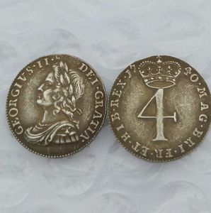 UK 1740 4 Pence - George II Maundy Coinage Livraison gratuite