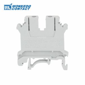 Uk 5n schroefvoeding-doorgang aansluitblok DIN-rail 0,2-4 mm² Elektrische connector Universele plug connductor Draad uk5n