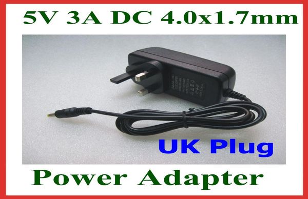 Adaptateur d'alimentation UK 5V 3000mA 3A DC 40x17mm 4017mm Charger5030898