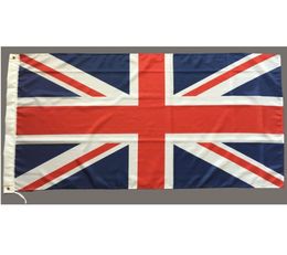 Drapeau britannique 09x15m Flags nationaux britanniques 3x5 pi du Royaume-Uni de Grande-Bretagne et d'Irlande du Nord Banner de drapeau GBR volant 9232211