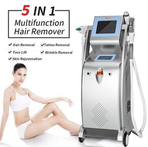 Uk licht 5 in 1 IPL lazer rf gezicht tillen laser opt tattoo acne pigment rimpel vasculaire verwijder huid verjongingsmachine