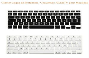 UKEU Clavier AZERTY funda de teclado de silicona para MacBook Pro Air Retina 13039039 pulgadas A1342 A1369 A1466 A1278 A1425 A159988112