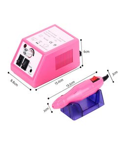 Ukiyo Professional Electric Nail Drill Manucure Machine Electric Pédicure Files outils Kit Glaçage Glazing Machine Manucure Tool6502559