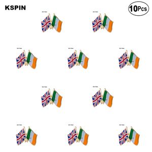Ukjack Ireland Rapel Pin vlag Badge broche pins Badges 10 st veel