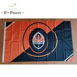 Oekraïne FC Shakhtar Donetsk Vlag 3 * 5ft (90cm * 150cm) Polyester EPL Vlag Banner Decoratie Flying Home Garden Flag Feestelijke geschenken
