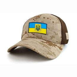 Badge Ukraine Flag Shield Broidered / PVC