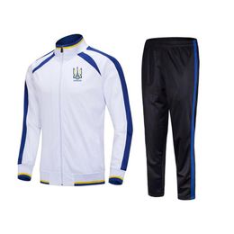 Association ukrainienne de football, survêtements pour hommes, costume de jogging en plein air pour adultes, veste de sport à manches longues, costume de football 2831