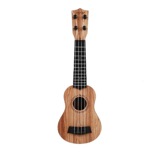 Ukulélé guitare enfants jouet ukulélés débutants Mini bois Instrument de musique débutant en bois éducatif apprendre enfant en bas âge Uke String 240124