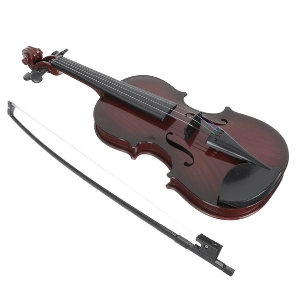 Ukulélé Instrument en plastique violon jouet pour tout-petits jouets enfants musique débutant Musical Abs enfants joués petits instruments 240112