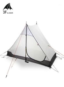 Ul Gear High Quality 2 Persons 3 saisons et 4 intérieurs de tentes de camping de la porte de Lanshan Shelters1534808