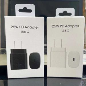 UL US/EU/UK -plug Type C Wall Charger USB C voor Samsung PD 25W Chargers Galaxy S22/S23 Ultra/Note10/Note 10 Plus TA800