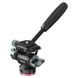 Ulanzi U-190 vloeistof hydraulische kop panoramische video DSLR camera statiefkop met handvat Arca voor monopod statief pankop 240306