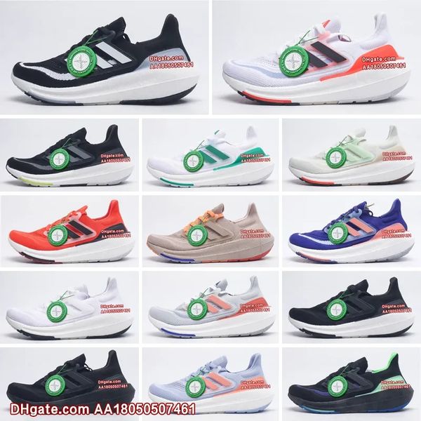 Ultarboost Designer 20 21 22 Chaussures de course Ultra 4.0 Treiple Noir Blanc ADN Gris Trois Cendres Pêche Core Dash Ultraboosts Tennis Baskets Baskets Grande Taille 36-46