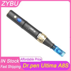 Ultima Dr Pen A8S Cartouches Aiguilles Professionnel Microneedling Derma Pen Outils de soins de la peau sans fil Dermapen Kit Visage MTS Micro Needling Rolling Stamp Méso Thérapie