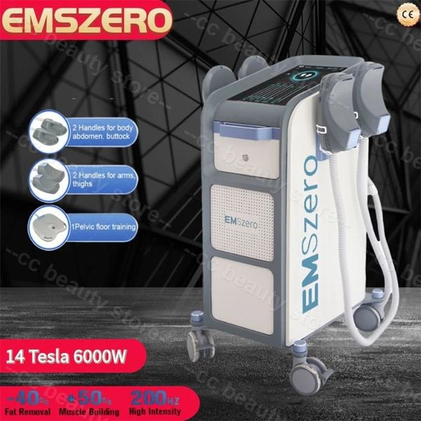 Sculpture corporelle ultime avec EMSzero NEO : machine de stimulation musculaire HI-EMT 14 Tesla pour amincir et façonner