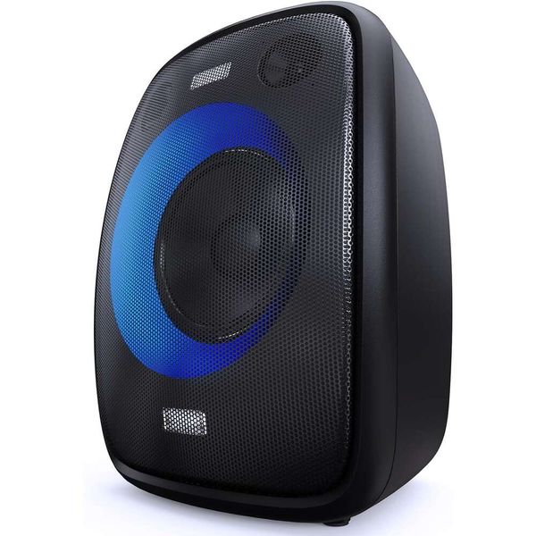 Système de haut-parleur Bluetooth Ultimate Party - Stéréo 60W, 21 canaux, basse percutante, lumières LED, conception à l'épreuve des éclabous