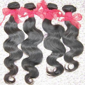 Ultimate Strong Lovey Weave 4 stks / partij Filipijnse Raw Virgin Hairs Body Wave Romantiek Stijl Zachte Zijdeachtige inslag