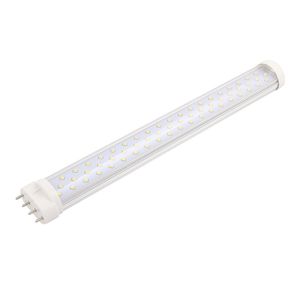 Ultra Bright 2G11 LED-buis Gloeilampen, LED PL-L-lamp, 10W 15W 18W 22W 25W, 4PIN LED Lichtlampen 85-265V DHL Gratis verzending