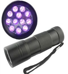 Ultra Finder Mini UV DHL395400NM 12 Portable Scorpion LED LightUV12 Torche Violet Détecteur UV Black Flash Lampe SCQS4073202