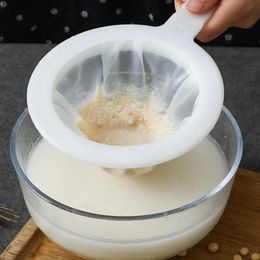 Cuchara de filtro de malla de nylon ultra fino para la leche de soja y el café - filtradores de filtro de leche de nuez de cocina para la fabricación de yogurt - disponible en