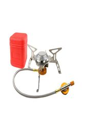 Alloy à gaz en alliage Ultra Light Braveur de gaz Camping Pliant poêle électronique Randonnée PORTABLE PORTABLE PLACIPE PLIPS POUR UP 3500W7426910