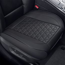 Ultra-luxe autostoelbescherming Eenzitje zonder rugleuning Ademend ijs zijden autostoelhoes voor de meeste vierdeurs sedansuv