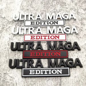 Ultra Maga Edition Autocollant De Voiture Décoration 3D En Alliage De Zinc Badge Emblèmes Autocollants Pour Pare-chocs I0110