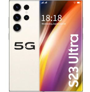 Ultra S23 5G smartphone 4G LTE Octa Core 6GB 128 GB S22 6,8 inch punch-hole vingerafdruk op het volledige scherm
