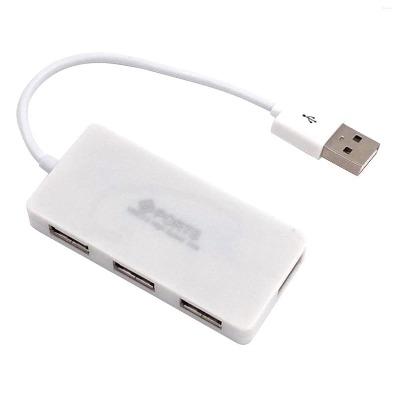 Ultra İnce yerleştirme istasyonu Güvenli fiş ve dayanıklı mini yüksek hızlı bilgisayar aksesuarları ev 4 usb2.0 bağlantı noktası usb hub splitter