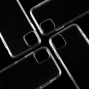 Ultra Mince Mince Doux TPU Gel De Silicone En Caoutchouc Transparent Couverture Pour iPhone 11 Pro Max XS XR X 8 7 6 6S Plus Protection