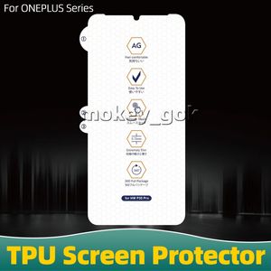 Ultradunne Ag matte tpu schermbeschermer 3D gebogen beschermende film voor OnePlus 11R OnePlus 10Pro OnePlus Ace2 8 OnePlus 9Pro