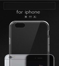 Ultra-Thin Smals Drop Resistance Mobile Phone Crystal TPU Cases voor iPhone X 8 8Plus 7Plus 0.5mm DHL Free Cellphone Accessoires